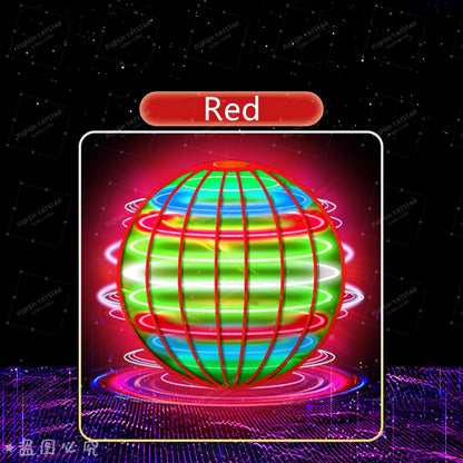 Flying ball, automatic spinning ball, LED dazzling lights, floating magic, fan, UFO flying machine, toy, gift, game, sports ball