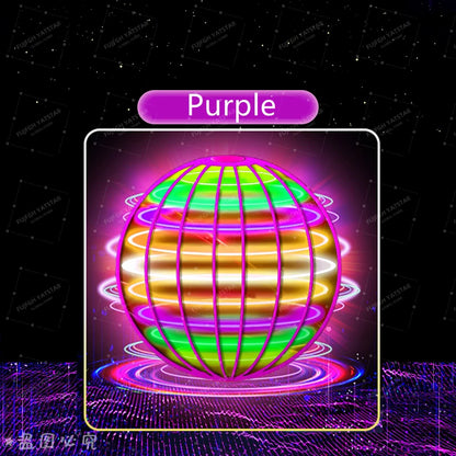 Flying ball, automatic spinning ball, LED dazzling lights, floating magic, fan, UFO flying machine, toy, gift, game, sports ball