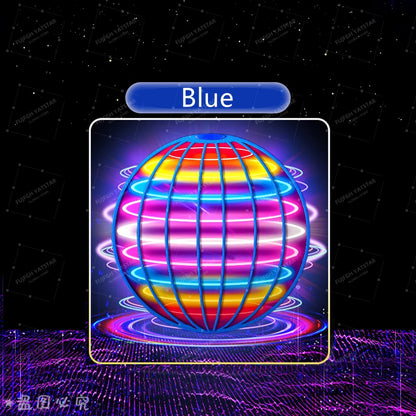 Flying ball, automatic spinning ball, LED dazzling lights, floating magic, fan, UFO flying machine, toy, gift, game, sports ball
