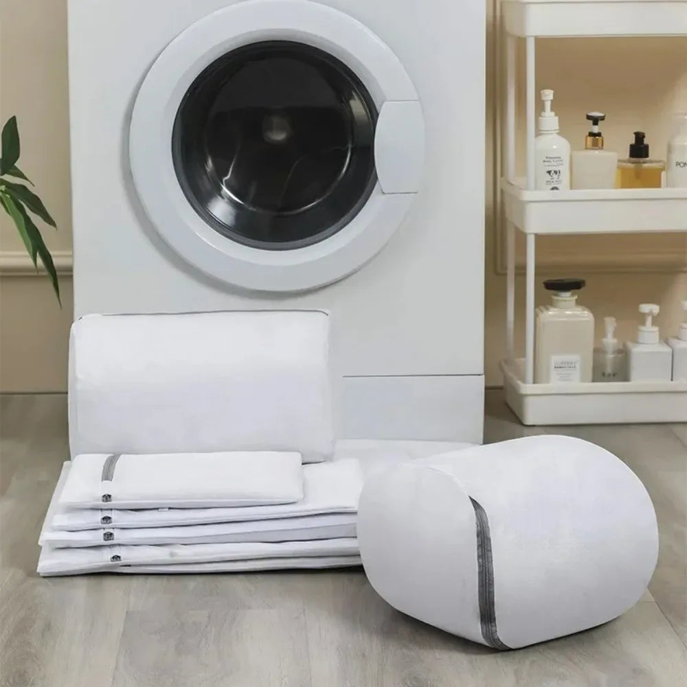 Shoes Mesh Laundry Bag Machine Wash Clothes Shoes Protective Bag University Dormitory Dirty Clothes Storage Durable Washing Bags